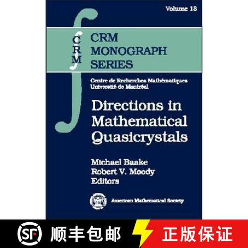 【3-4周达】精装 Directions in Mathematical Quasicrystals [9780821826294]