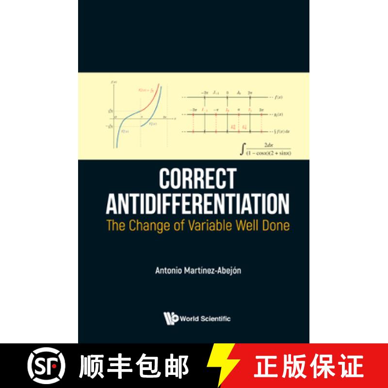 【3-4周达】Correct Antidifferentiation: The Change of Variable Well Done [9789811227455]
