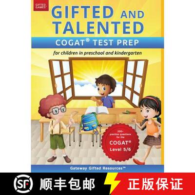 【2-3周达】Gifted and Talented COGAT Test Prep: Test preparation COGAT Level 5/6; Workbook and practi... [9780997943917]