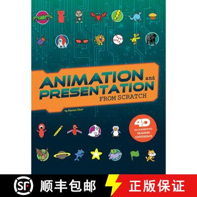预订 Animation and Presentation from Scratch: 4D an Augmented Reading Experience [9781543536102]