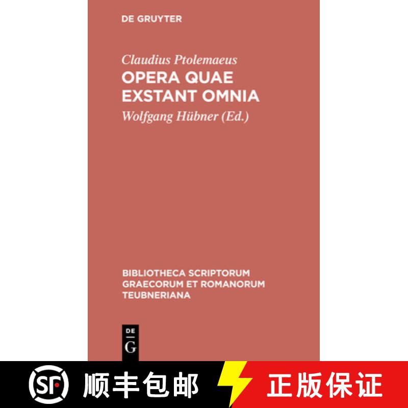 【2-3周达】Opera Quae Exstant Omnia, Vol. III, Fasc. 1: Apotelesmatica [9783598717468]