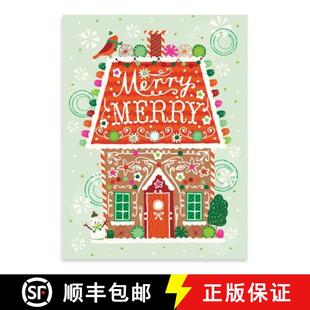 Large Christmas Embellished Notecards 9780735347373 Sweet