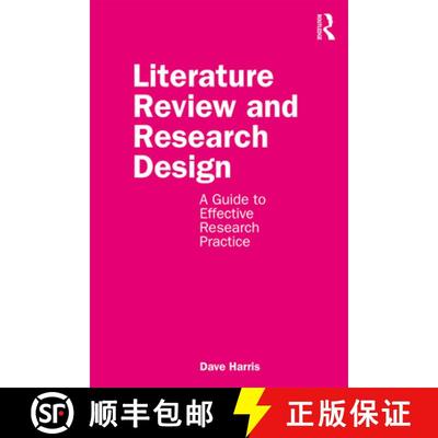 【3-4周达】Literature Review and Research Design : A Guide to Effective Research Practice [9780367250379]