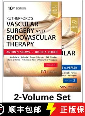 【3-4周达】Rutherford's Vascular Surgery and Endovascular Therapy, 2-Volume Set [9780323775571]