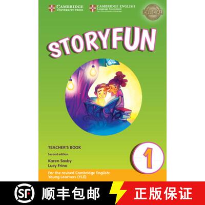 【2-3周达】剑桥少儿 Storyfun for Starters Level 1 Teacher's Book with Audio 教师书带音频 级别1 [9781316617069]