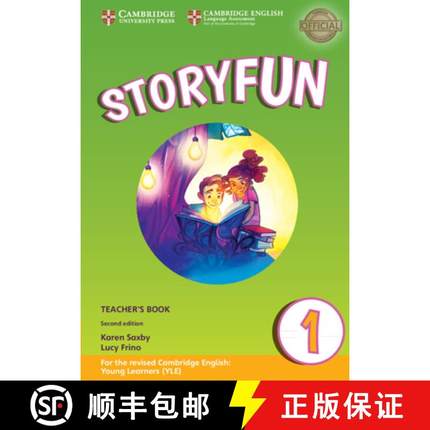 剑桥少儿 Storyfun for Starters Level 1 Teacher's Book with Audio 教师书带音频 级别1 [9781316617069]
