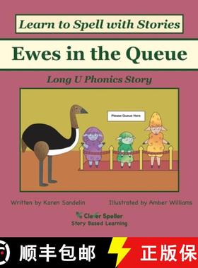 【3-4周达】Ewes in the Queue: Decodable Sound Phonics Reader for Long U Word Families [9780648310259]