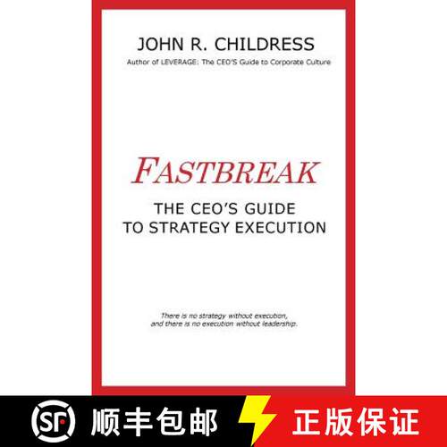 【3-4周达】Fastbreak: The CEO's Guide to Strategy Execution [9780957517981]