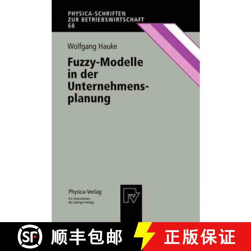 【3-4周达】Fuzzy-Modelle in Der Unternehmensplanung [9783790811292]