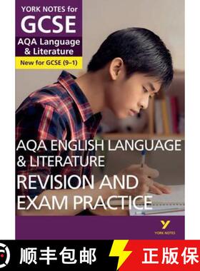 【3-4周达】AQA English Language and Literature Revision and Exam Practice: York Notes for GCSE everyt... [9781292169781]