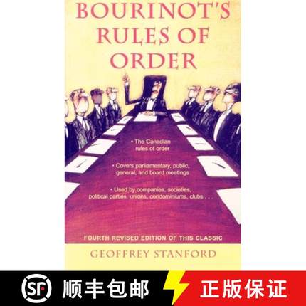 【3-4周达】Bourinot's Rules of Order : A Manual on the Practices and Usages of the House of Commons o... [9780771083365]