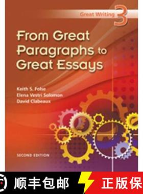 【3-4周达】Great Writing 3: From Great Paragraphs to Great Essays [9781424062102]