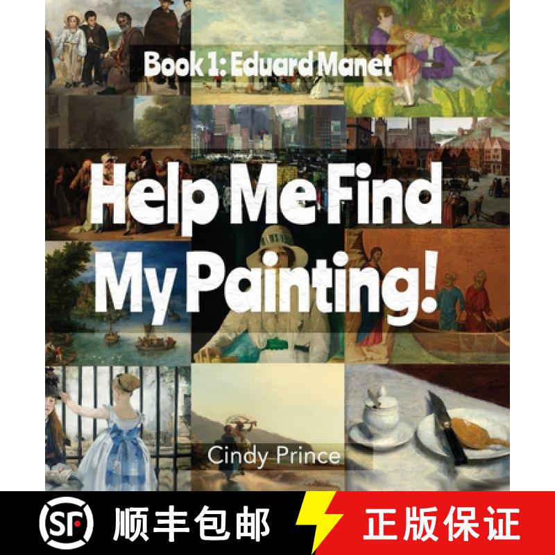 【2-3周达】Edouard Manet: Find My Painting Book #1 [9781955286220]