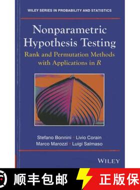 【3-4周达】Nonparametric Hypothesis Testing - Rank And Permutation Methods With Applications In R [Wi... [9781119952374]