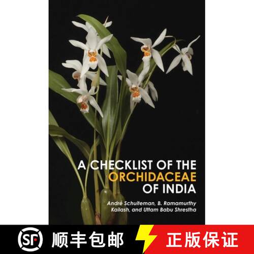 【3-4周达】A Checklist of the Orchidaceae of India: Volume 139 [9781935641254]