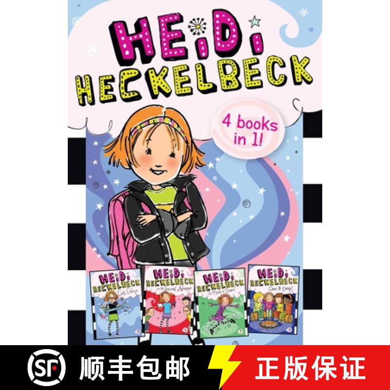 【3-4周达】Heidi Heckelbeck 4 Books in 1!: Heidi Heckelbeck Gets Glasses; Heidi Heckelbeck and the Se... [9781481450928]