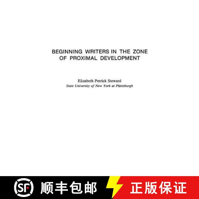 【3-4周达】Beginning Writers in the Zone of Proximal Development [9780805818666]