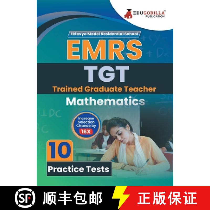 【2-3周达】EMRS TGT Mathematics Exam Book 2023 - Eklavya Model Residential School Trained Graduate Te... [9789355568465]