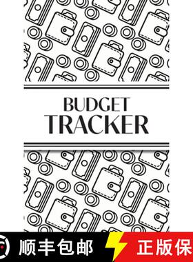 【3-4周达】Budget Tracker (White and Black Money Outlines): 6x9 Hardcover Monthly Finance Organizer f... [9781834120782]