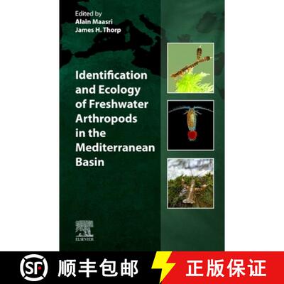 【3-4周达】精装 Identification and Ecology of Freshwater Arthropods in the Mediterranean Basin [9780128218440]