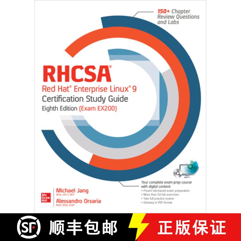 【2-3周达】Rhcsa/Rhce Red Hat Enterprise Linux 8 Certification Study Guide, Eighth Edition (Exams Ex2... [9781260462074]