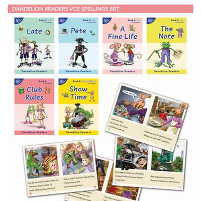 【4周达】Phonic Books Dandelion Readers Vce Spellings: Decodable Books for Beginner Readers Vce Spell... [9781783693238]