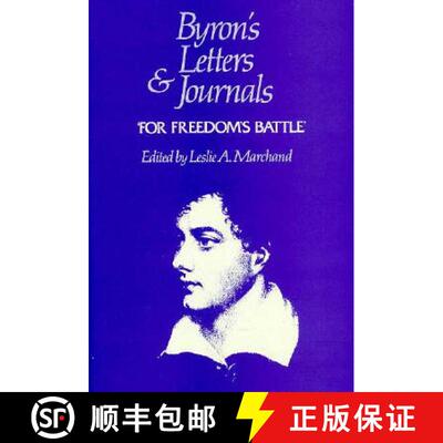 【3-4周达】精装 Byron's Letters and Journals, Volume XI: 'For freedom's battle, ' 1823-1824 [9780674089532]