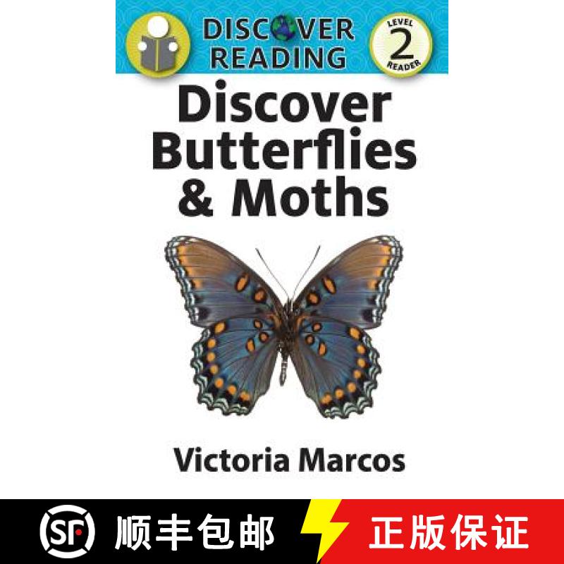 【2-3周达】Discover Butterflies & Moths [9781623954642]
