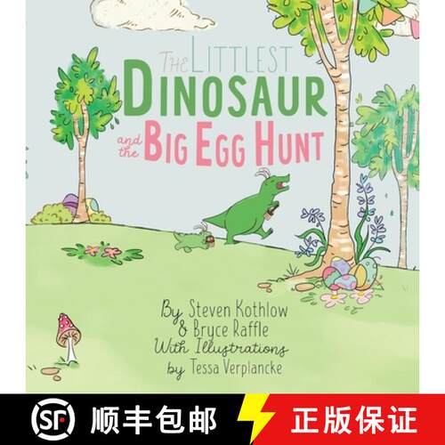 【3-4周达】The Littlest Dinosaur And The Big Egg Hunt [9781738074457]