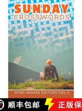 【3-4周达】Sunday Crosswords: Mind Mixers Edition Vol 4 [9781682801925]