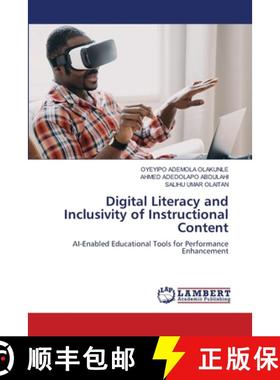 【3-4周达】Digital Literacy and Inclusivity of Instructional Content [9786208010454]
