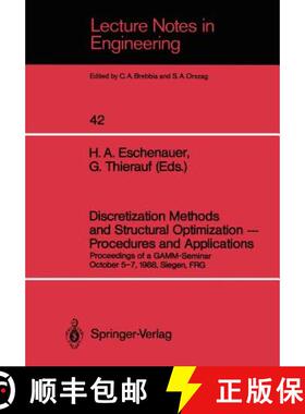 【3-4周达】Discretization Methods and Structural Optimization -- Procedures and Applications: Proceed... [9783540507840]