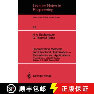 【3-4周达】Discretization Methods and Structural Optimization -- Procedures and Applications: Proceed... [9783540507840]