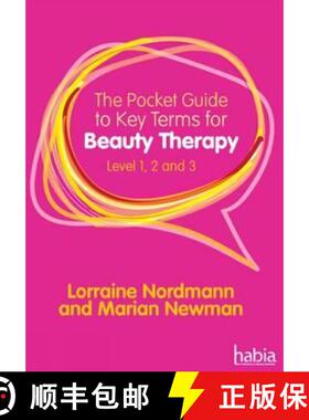 【3-4周达】Pocket Guide to Key Terms for Beauty Therapy: Level 1, 2 and 3 [9781408060407]