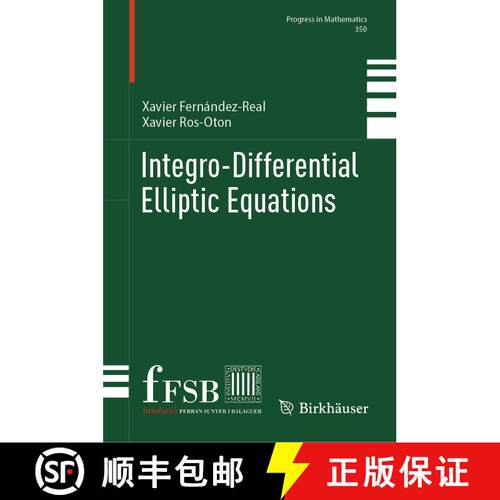 【3-4周达】精装 Integro-Differential Elliptic Equations [9783031542411]