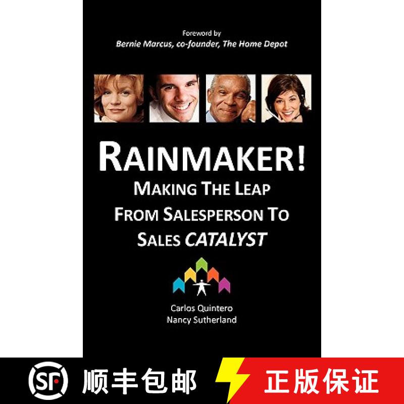 【3-4周达】RAINMAKER! Making the Leap from Salesperson to Sales Catalyst [9780967625546]