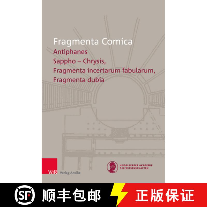【3-4周达】Fragmenta Comica (19.3): Antiphanes Frr. 194-330 [9783949189005]