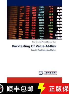 预订 Backtesting Of Value-At-Risk [9783659196607]