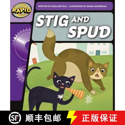【3-4周达】Rapid Phonics Step 1: Stig and Spud (Fiction) [9780435084196]