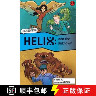 【3-4周达】Helix: Into the Unknown (Graphic Reluctant Reader) [9781848863149]