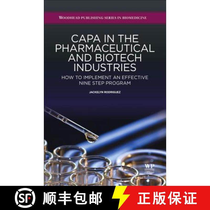 【3-4周达】CAPA in the Pharmaceutical and Biotech Industries [9781907568589]