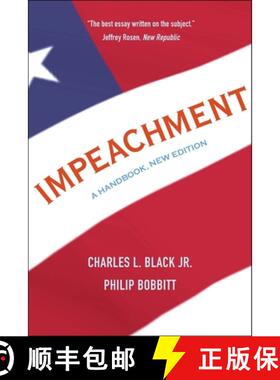 【3-4周达】Impeachment – A Handbook [9780300238266]