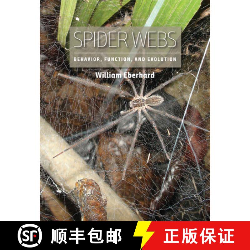 【3-4周达】Spider Webs: Behavior, Function, and Evolution [9780226534602]