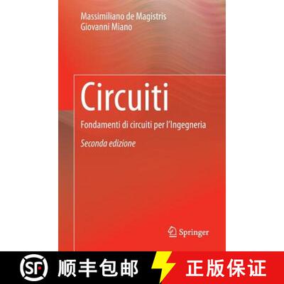 【3-4周达】Circuiti : Fondamenti di circuiti per l'Ingegneria (2a ed. 2016) (2a ed. 2016) [9788847057692]
