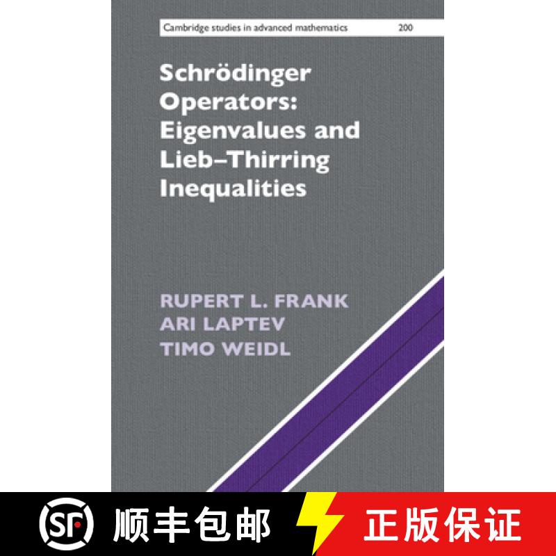 【3-4周达】Schroedinger Operators: Eigenvalues and Lieb-Thirring Inequalities [9781009218467]