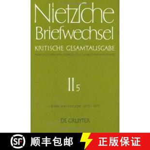 1875 Von 9783110076783 1879 Dezember Januar Nietzsche Friedrich Briefe 预订