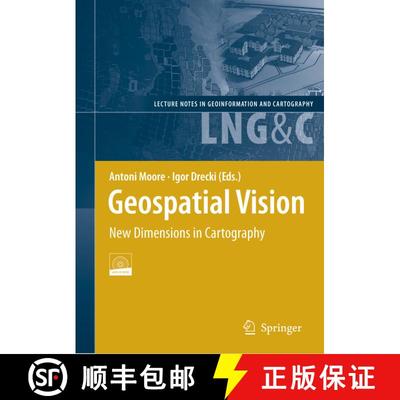 【3-4周达】Geospatial Vision: New Dimensions in Cartography [With CDROM] [9783540709671]