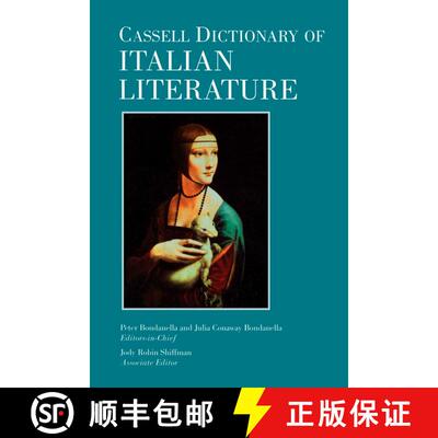 【3-4周达】Cassell Dictionary of Italian Literature [9780304704644]