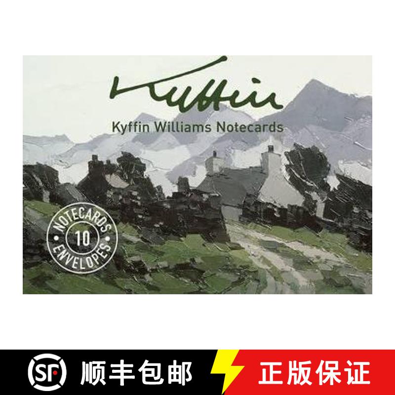 【2-3周达】Kyffin Williams Notecards: 10 Cards and Envelopes [9781909823372]