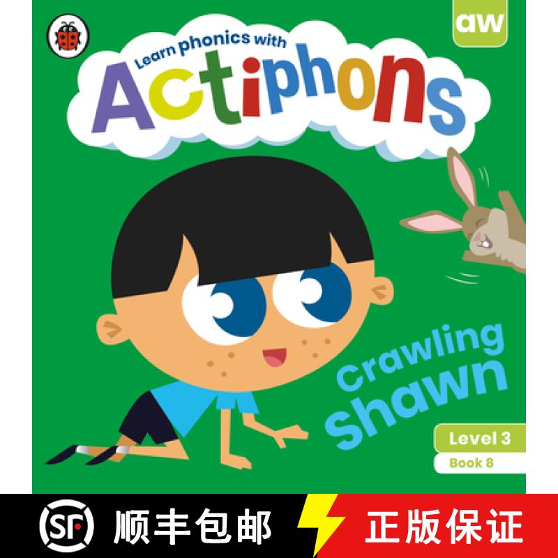 【2-3周达】Actiphons Level 3 Book 8 Crawling Shawn: Learn Phonics and Get Active with Actiphons! [9780241390771]